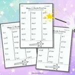 Magic Wand Silent E Worksheets - Literacy Learn