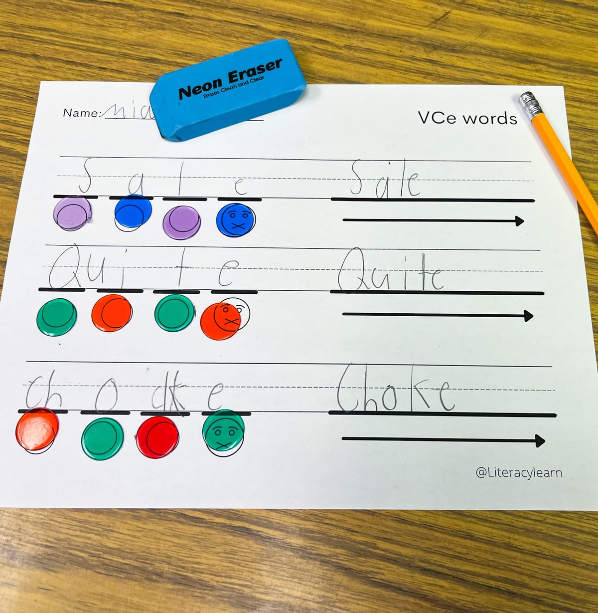 cvc vce blends spelling worksheets free printables literacy learn