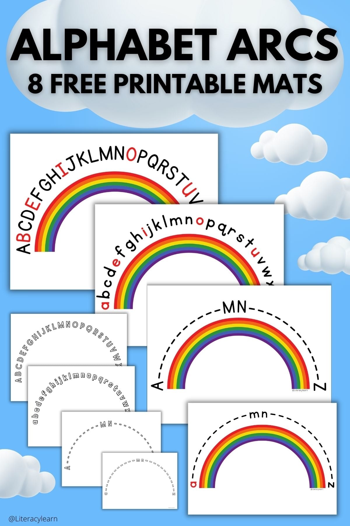 Alphabet Arc 8 Free Printable Mats How To Use Them 2023 
