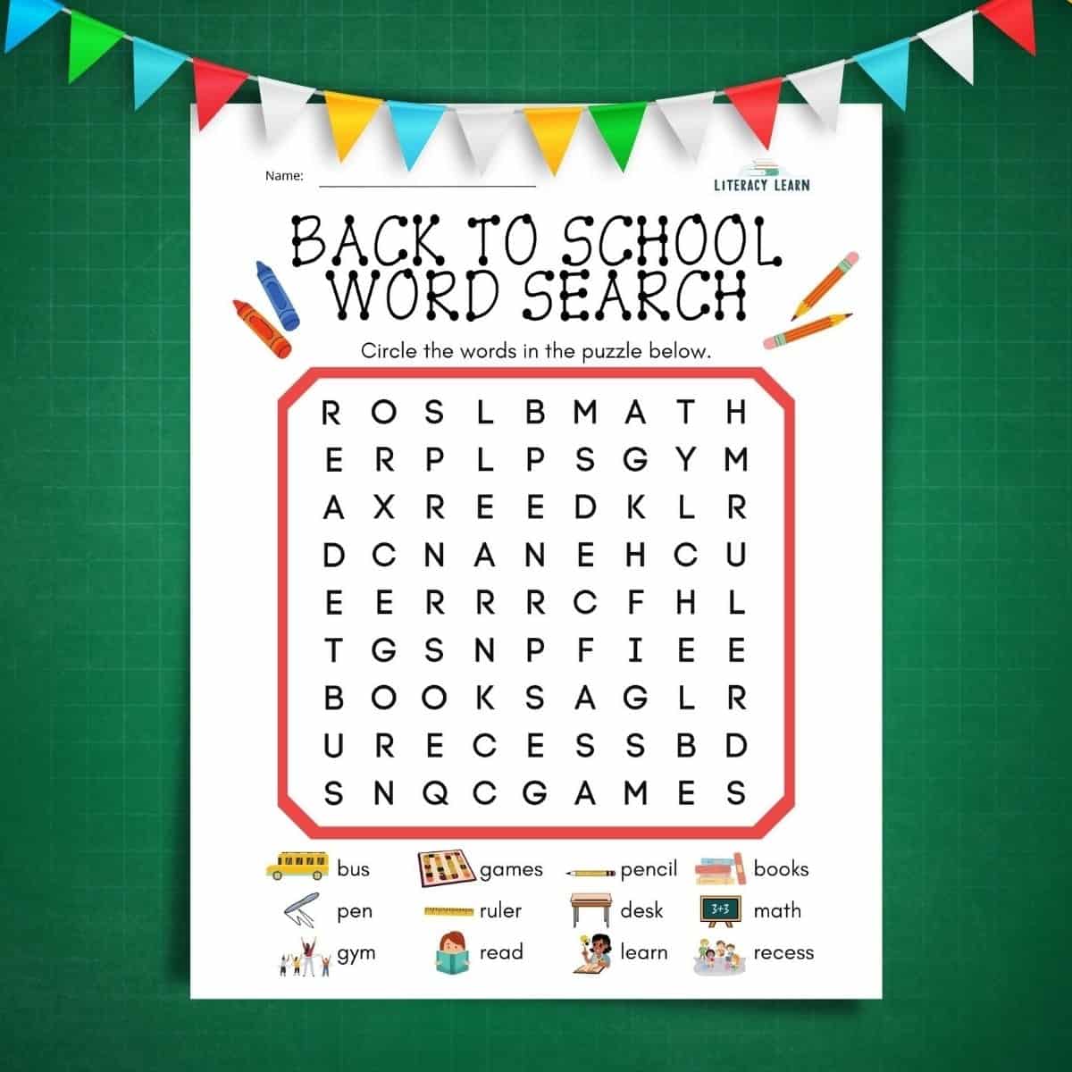 Memorial Day Word Search Puzzle  NO PREP Worksheets Activity