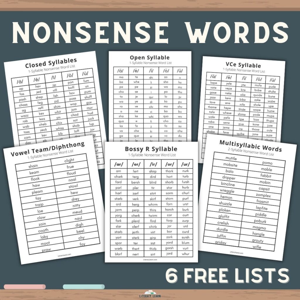 Why we should be using but not teaching nonsense words – The