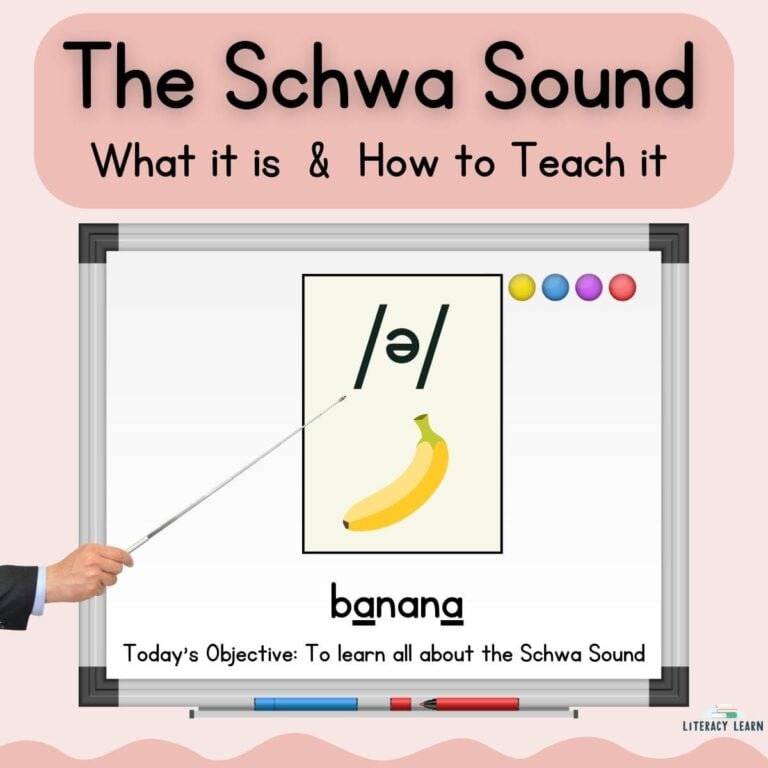 The Schwa Sound: What It Is & How To Teach It