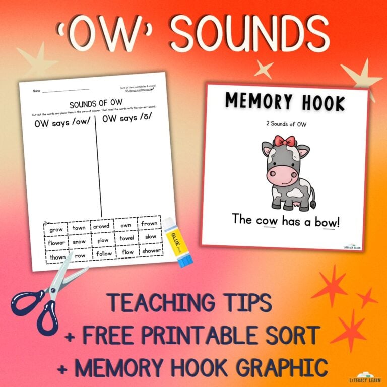 OW Sounds: Free Printables