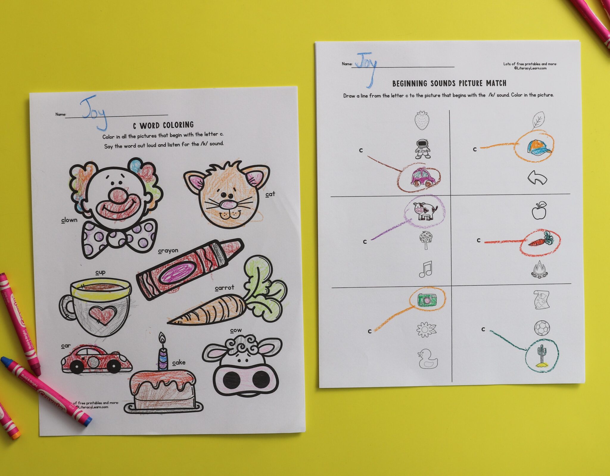Letter C Worksheets - 10 FREE Printables! - Literacy Learn