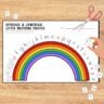 Uppercase & Lowercase Letter Matching Rainbow